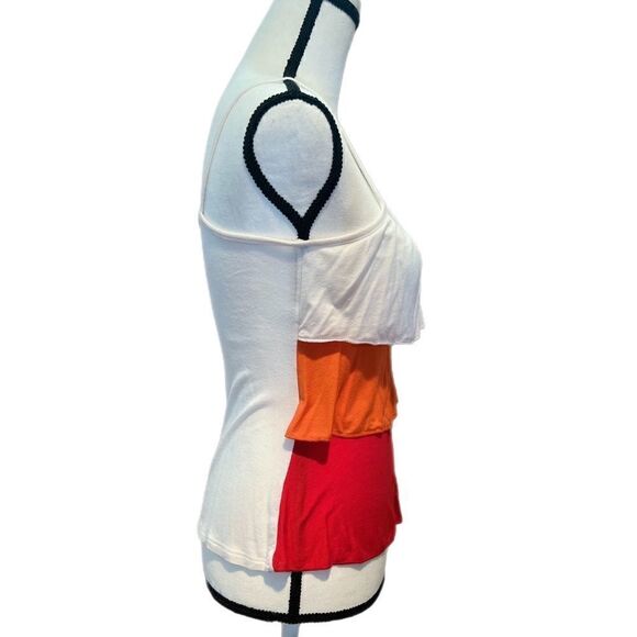 Color Block Tiered Top - Picture 8 of 9